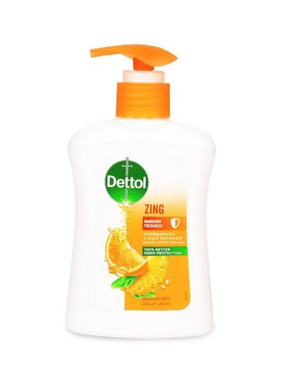 Picture of Dettol Hand Wash Zing Mandarin 200ml