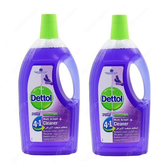 Picture of Dettol Multipurpose Cleaner Lavender 900ml, Pack of 2