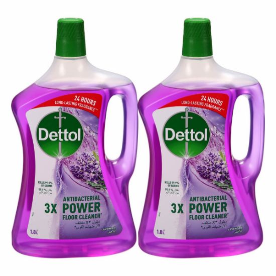 Picture of Dettol Multi Surface Cleaner Lavender 1.8ltr, Pack of 2