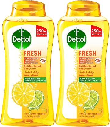 Picture of Dettol Shower Gel Fresh (2x250ml)