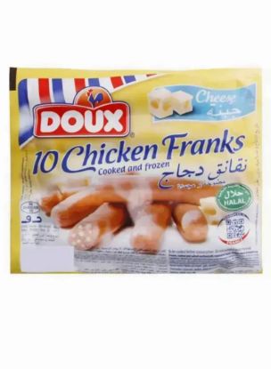 Picture of Doux 10 Chicken Franks Cheese 400gm