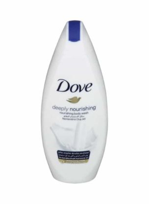 Picture of Dove Deeply Nourishing Body Wash 1/4 Mosturizing Cream For Smoother Skin 250ml