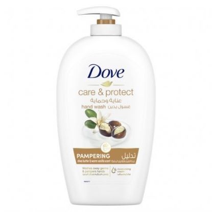 Picture of Dove Nourishing Hand Wash Shea Butter & Warm Vanilla Scent Moisturising Cream 500ml