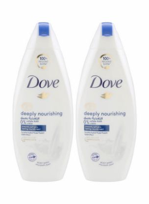 Picture of Dove Shower Gel Deeply Nourishing (2x250ml)