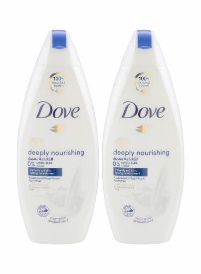 Picture of Dove Shower Gel Deeply Nourishing (2x250ml)