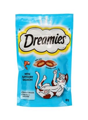 Picture of Dreamies Cat Food With Savoury Salmon 60gm