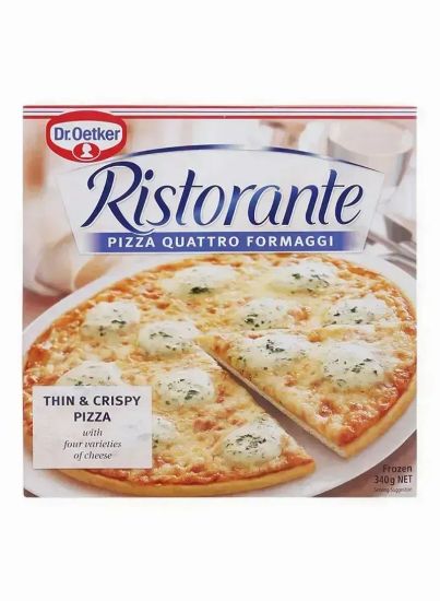 Picture of Dr.Oetker Ristorante Pizza Quattro Formaggi Thin & Crispy 340gm