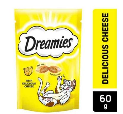 Picture of Dreamies Cat Food Cheese 60gm