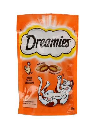 Picture of Dreamies Cat Food With Tasty Chicken 60gm