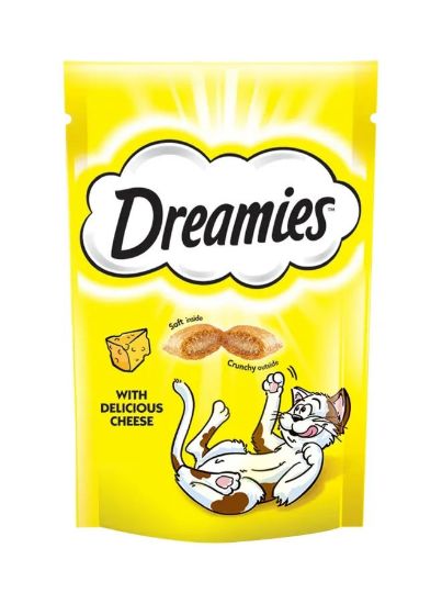 Picture of Dreamies Cat Food With Delicious Cheese 60gm