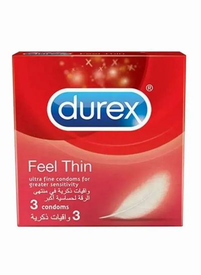 Picture of Durex Feel Thin Condom - Pack of 3