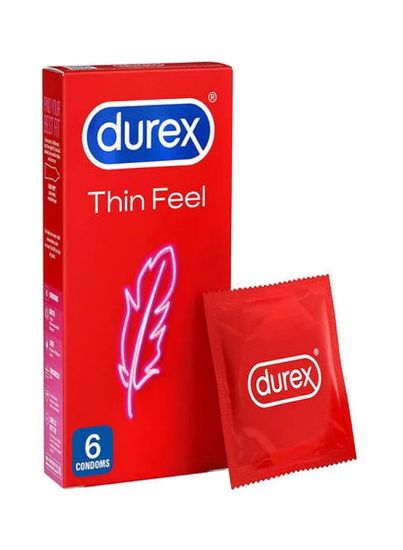 Picture of Durex Feel Thin Condoms 6's