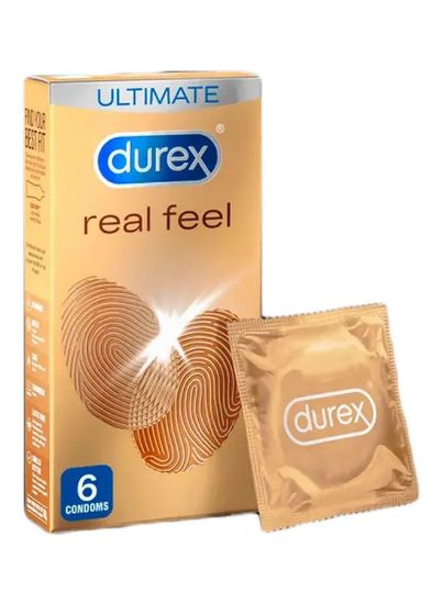 Picture of Durex Real Feel Condoms 6's