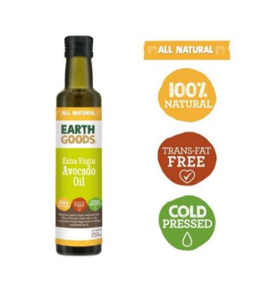 Picture of Earth Goods Avocado Oil Extra Virgin 250ml