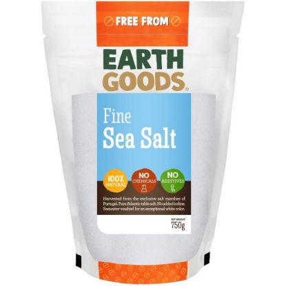 Picture of Earth Goods Organic Sea Salt Fine 750gm