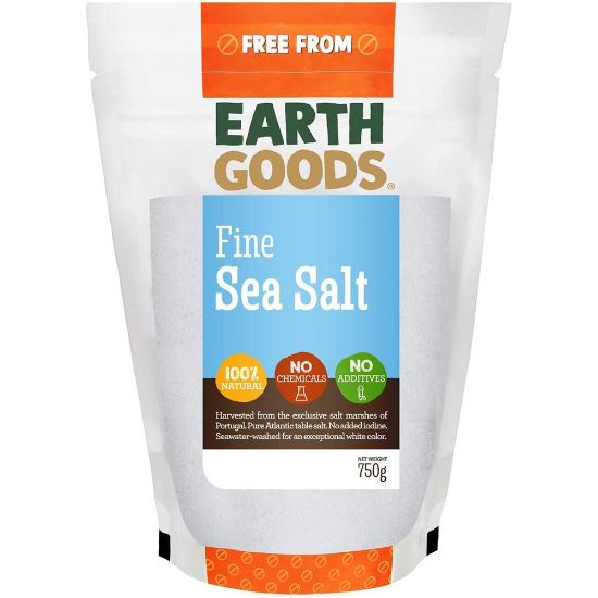 Picture of Earth Goods Organic Sea Salt Fine 750gm