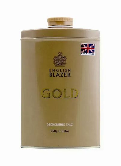 Picture of English Blazer Talc Deodorising Gold 250gm