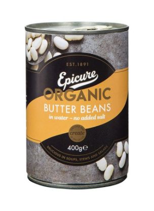 Picture of Epicure Organic Butter Beans 400gm