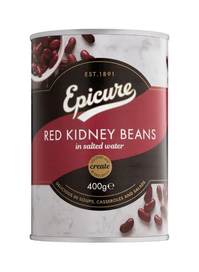 Picture of Epicure Red Kidney Beans in Salted Water 400gm