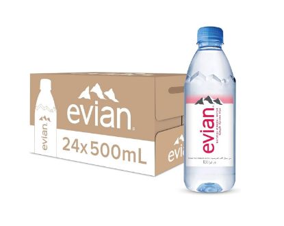 Picture of Evian Mineral Water Prestige Pet 24x500ml