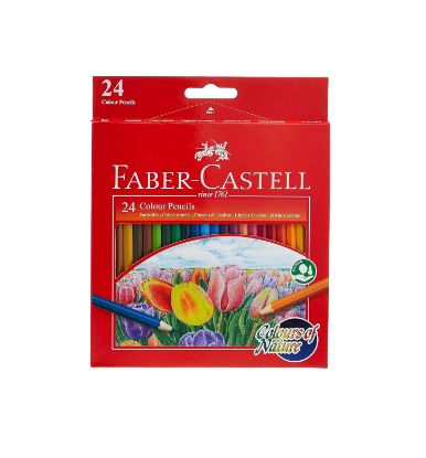 Picture of Faber-Castell Nature Pencils Long 24 Colours 1pack