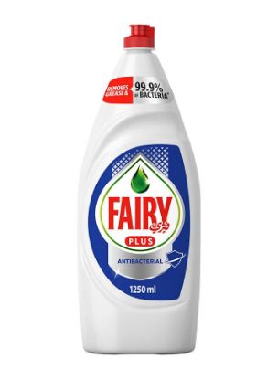 Picture of Fairy Dishwasher Liquid Plus Antibacterial 1.25litre