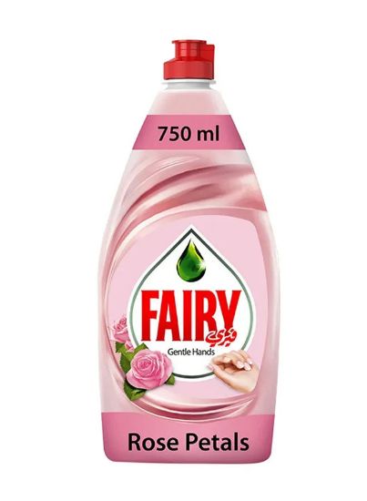 Picture of Fairy Gentle Hands Dishwash Liquid Rose Petals Vitamin E 750ml