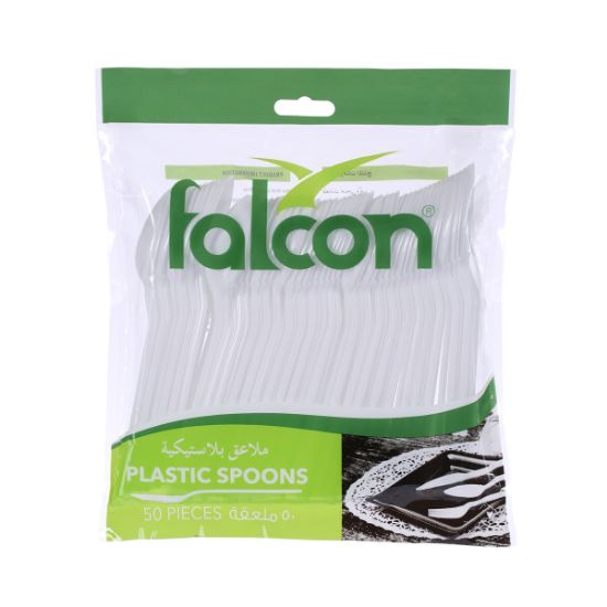 Picture of Falcon Plastic Spoon, Pack of 50