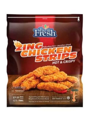 Picture of Farm Fresh Frozen Chicken Zing Strip 700gm