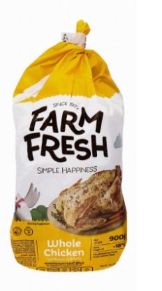 Picture of Farm Fresh Frozen Whole Chicken 900gm