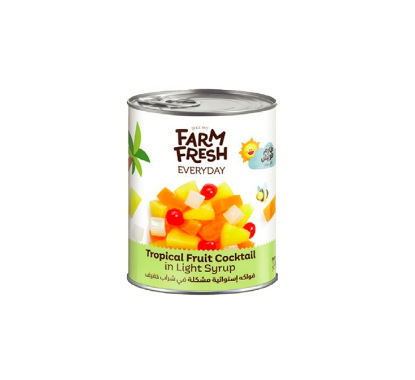 Picture of Farm Fresh Fruit Cocktail Tropical In Light Syrup 565gm