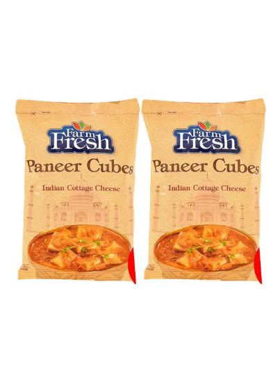 Picture of Farm Fresh Paneer Cubes 2X200gm