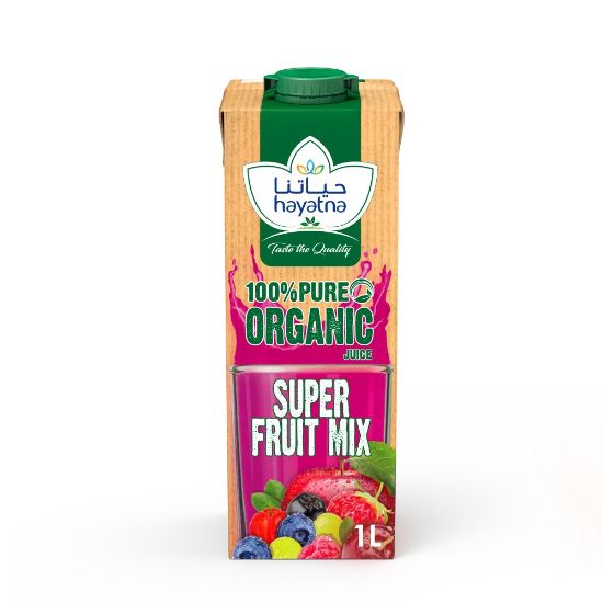 Picture of Hayatna Organic Juice Uht Super Fruit 1ltr