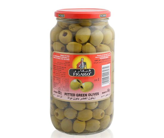 Picture of Figaro Pitted Green Olives 935gm