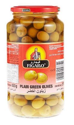 Picture of Figaro Plain Green Olives 935gm