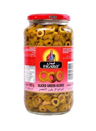 Picture of Figaro Sliced Green Olives 935gm