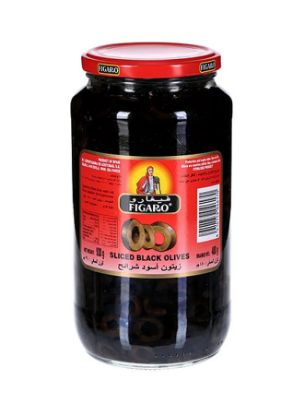 Picture of Figaro Sliced Black Olives 480gm