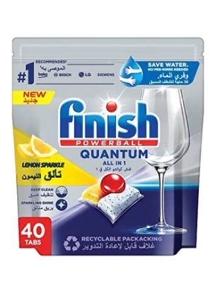 Picture of Finish Dishwashing Quantum Lemon 40's