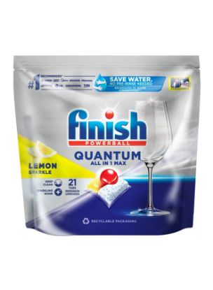 Picture of Finish Dishwashing Tablets Quantum Lemon 21's