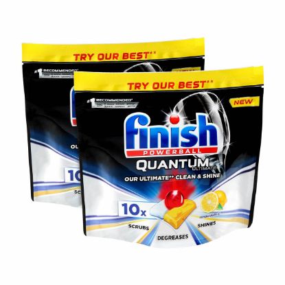 Picture of Finish Dishwasher Tablet Quantum Powerball 2x10's