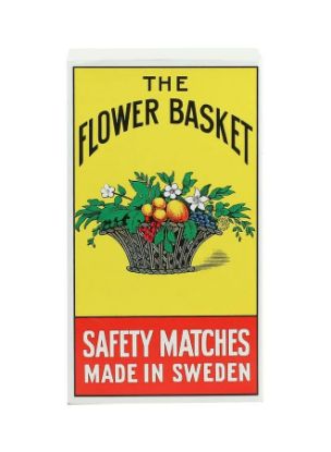 Picture of Flower Basket Matchbox Small Size 100pc