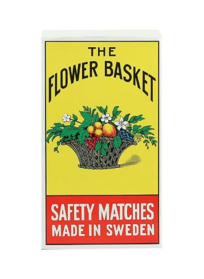 Picture of Flower Basket Matchbox Small Size 100pc