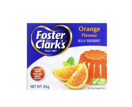 Picture of Foster Clarks Jelly Dessert Orange Flavor 85gm