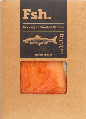 Picture of FSH Norwegian Smoked Salmon 100gm