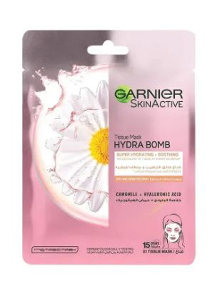 Picture of Garnier Chamomile Hydrating Face Tissue Mask 32gm