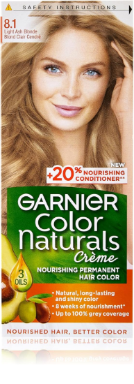 Picture of Garnier Color Cream Dark Blonde Light Ash Blonde #8.1 1's