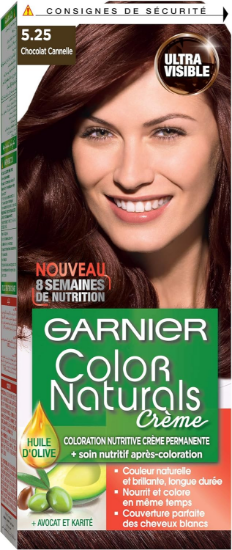 Picture of Garnier Color Natural 5.25 Cinnamon Chocolate Ultra Visible Hair Color 1pack