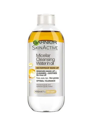 Picture of Garnier Skinactive Micellar Cleansing Water In Oil For Waterproof Make-Up 400ml