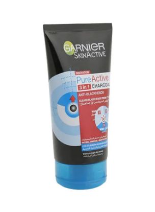 Picture of Garnier Skinactive Pureactive Charcoal 3In1 Anti-Blackheads 150ml