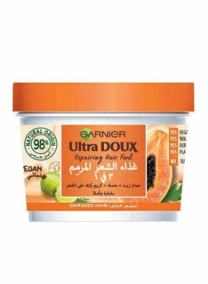 Picture of Garnier Ultra Doux Hair Cream Papaya 390ml